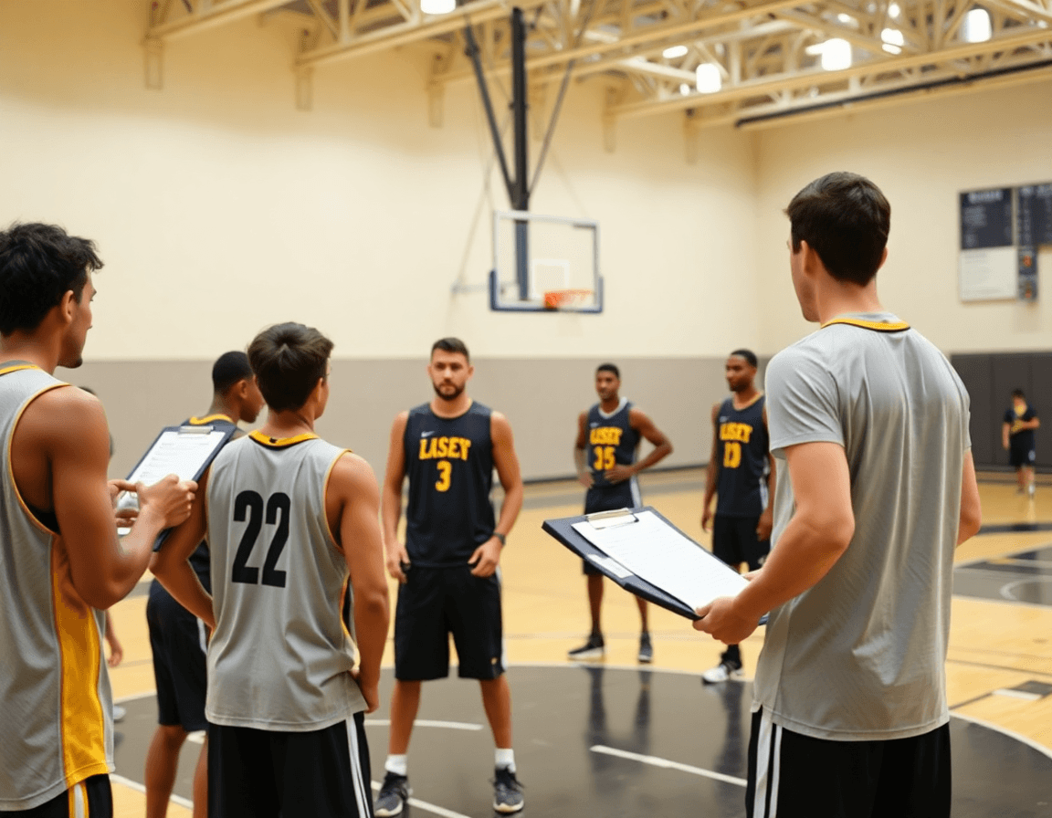 Spacing and decision-making in 5 out motion offense basketball setup guide players toward decisive reads.