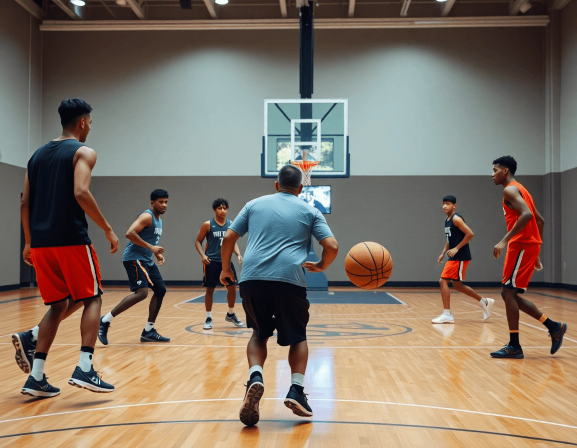 Video y análisis de clips para ala pivot baloncesto caracteristicas con enfoque en lectura de defensas y movimientos.