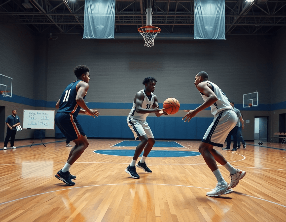 Lectura de defensa en baloncesto: ataque contra defensa individual baloncesto en 1 contra 1
