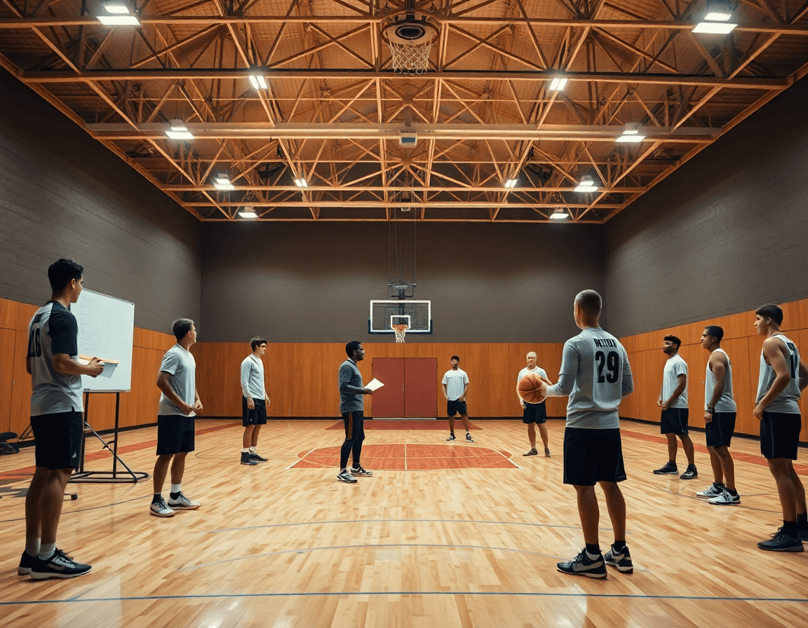Plan semanal de ataque contra defensa individual baloncesto en una sesión real de práctica