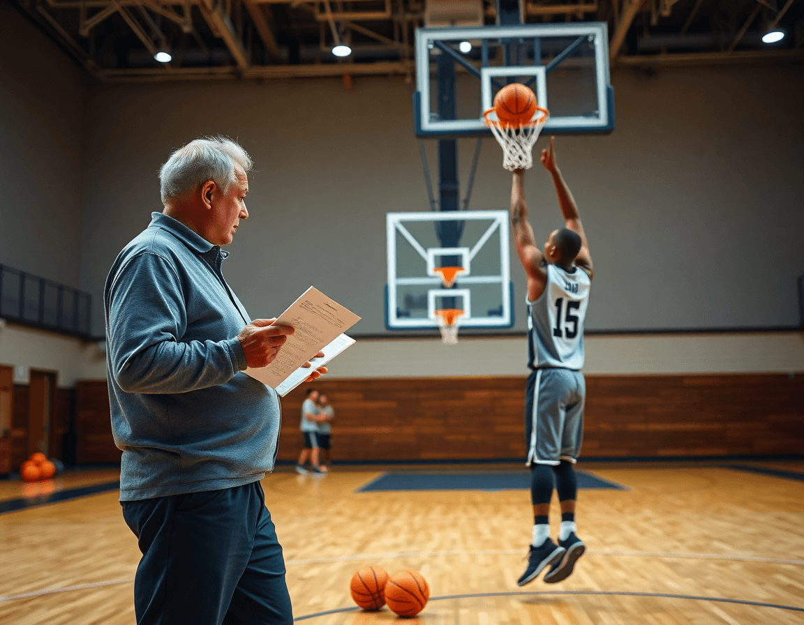 Como mejorar la tecnica de tiro en baloncesto: entrenador analiza contramedidas para tiros rivales.