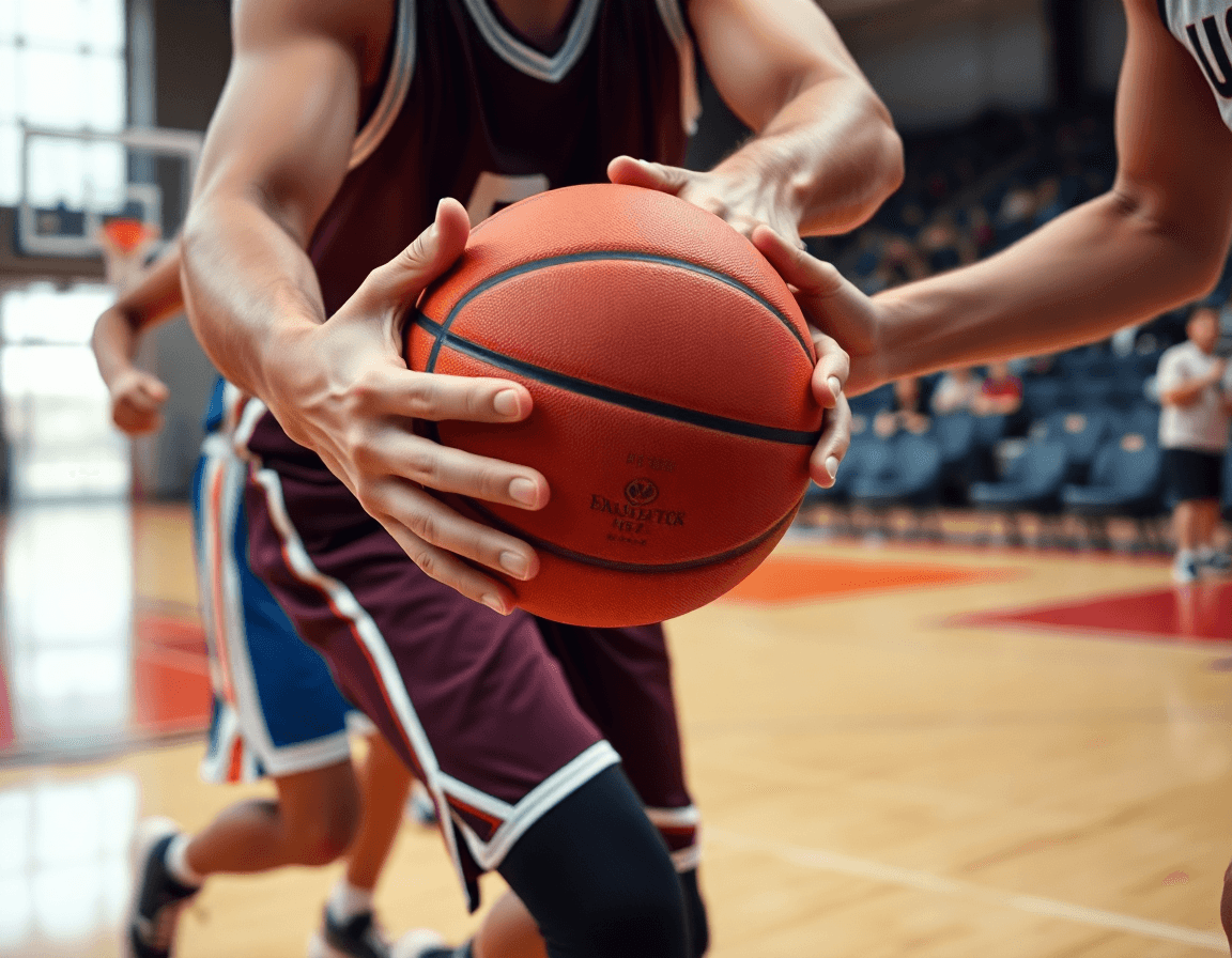 cadet basket quel age, scène de passe et déplacement sur le terrain.