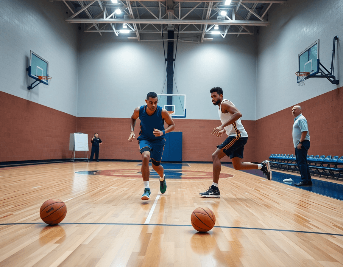 Tableau tactique pour le tir en mouvement dans le cadre de l'exercice basket tir en course.