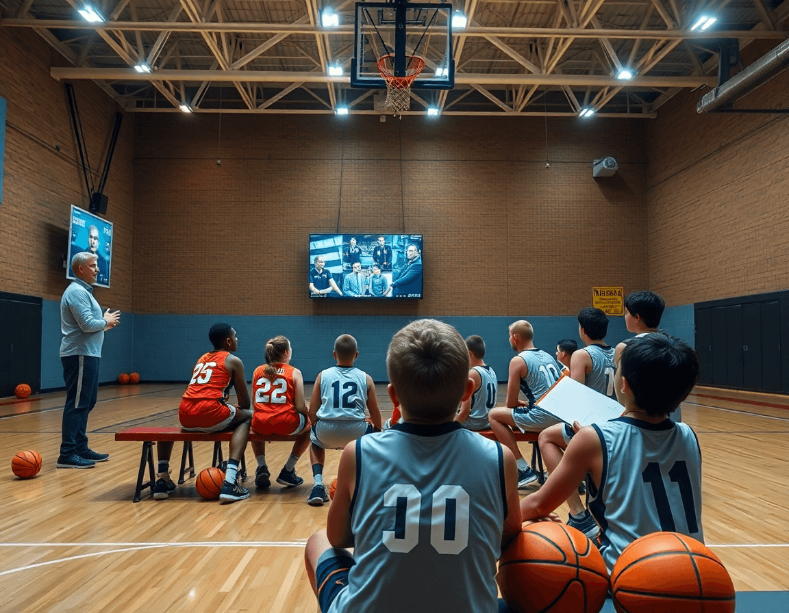Gestion des clips vidéo et playlists pour exercice basket u9 sur banc.