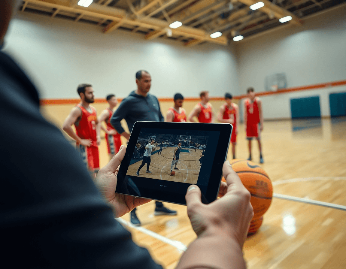 exercice échauffement basket senior: clips vidéo et playlist partagée pour les joueurs en salle.