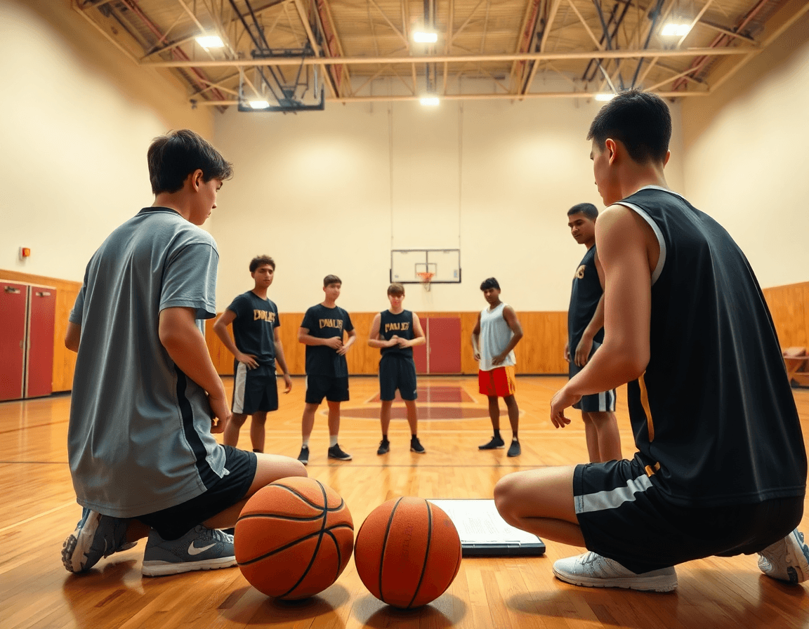 Processus en 5 etapes pour le systeme de jeu basket u15 pendant une seance.