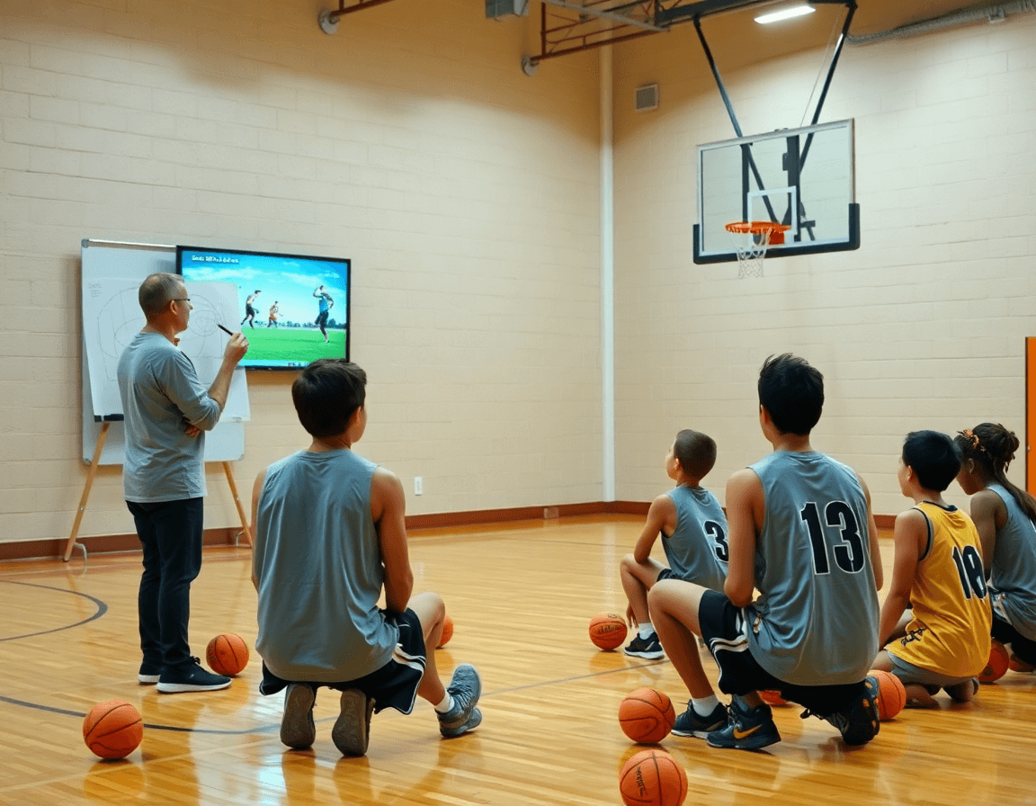 Lavagna tattica e video: dal corso alle tue sessioni di allenamento del corso allenatore basket giovanile.